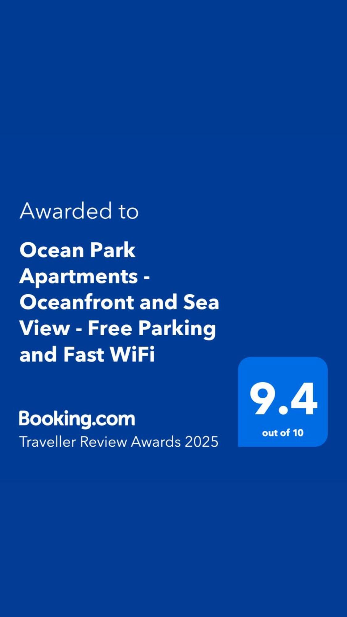 Ocean Park Apartments - Oceanfront - Free Parking And Fast Wifi เอดินบะระ ภายนอก รูปภาพ